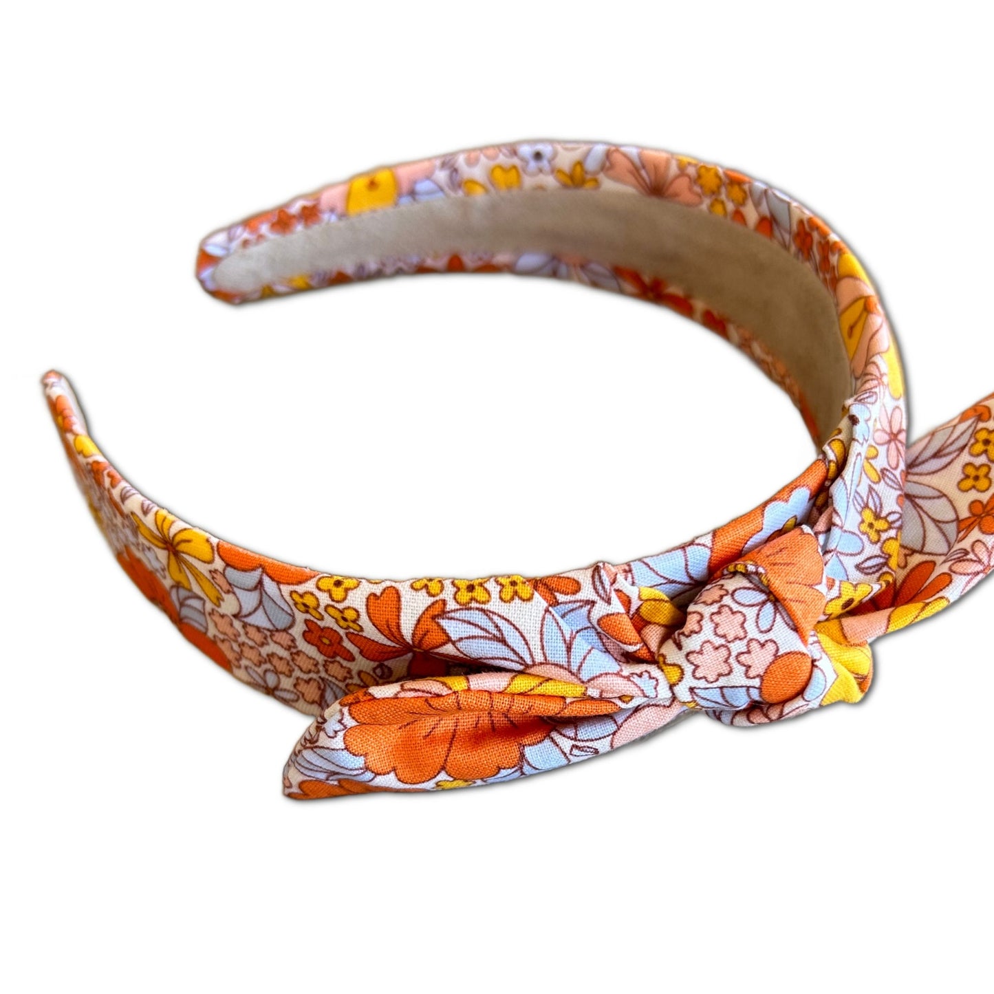 Hippy Flower Knot Tie Headband